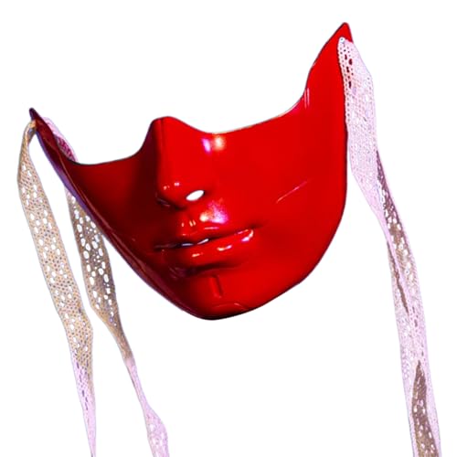 CPAOWEHF Maskerade für Cosplay, Halloween, Party, Halbgesichtsmaskerade für Damen und Herren, Maskerade, Halloween-Party von CPAOWEHF