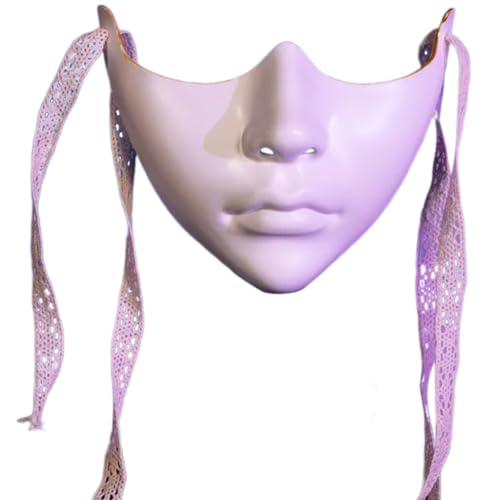 CPAOWEHF Maskerade für Cosplay, Halloween, Party, Halbgesichtsmaskerade für Damen und Herren, Maskerade, Halloween-Party von CPAOWEHF