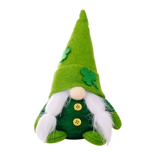 CPAOWEHF Patrick Day Ornament Schreibtischdekoration, handgefertigt für Patrick Day Tischdekoration von CPAOWEHF