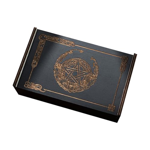 Holz Tarot Karte Lagerung Fall Push Pull Tarot Karten Box Astrologys Schmuck Box Für Wahrsagerei Hexe Dekoration von CPAOWEHF