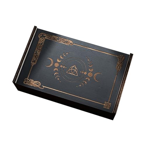 Holz Tarot Karte Lagerung Fall Push Pull Tarot Karten Box Astrologys Schmuck Box Für Wahrsagerei Hexe Dekoration von CPAOWEHF