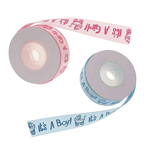 Band, Geschenkband, Weihnachts-Satinband, 2 Rollen 2 Yards for Jungen und Mädchen, Satin-Ripsband, Geschenkverpackungsgürtel von CPCPC