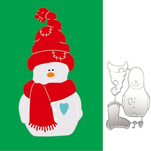 Weihnachtsmann-Metall-Stanzformen, DIY, Basteln, Weihnachten, Weihnachtsmann, Scrapbooking, Papierkarten, Stanzschablonen für DIY, Prägung, Kartenherstellung, Buchanhänger, dekorative von CPEI