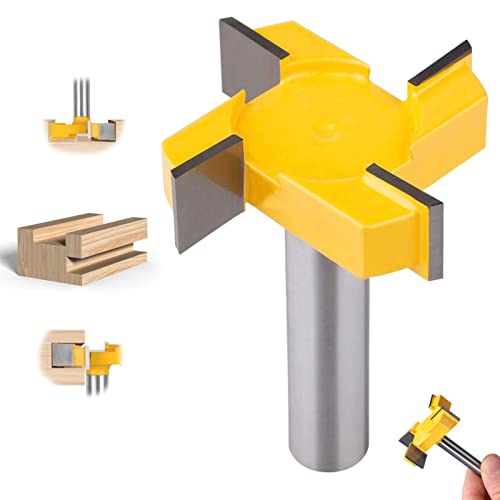 8 MM Planfräser,Schaft Reinigung Fräser Planfräser Schaft CNC Plattenfräser Schaft für Oberfläche Holzbearbeitung Oberfläche Fräser Bit für die Oberflächenholzbearbeitung von CPYJW