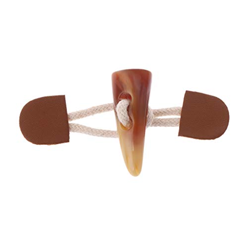 Lederknöpfe, Horn-Knebelverschluss, Mantel für Duffle-Kleidung, Nähen Lederknöpfe, Horn-Knebelverschluss, Mantel für Duffle-Kleidung, Nähen von CQEAZ