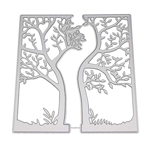 Stanzschablone CQEAZ Baum Metall Stanzformen Schablone für Scrapbooking Papier Karte Prägung Handwerk von CQEAZ