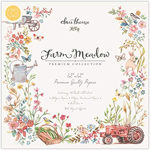 CRAFT CONSORTIUM LTD PAPRPAD12 Meado Farm Meadow von Clare Therese Gray von Craft Consortium