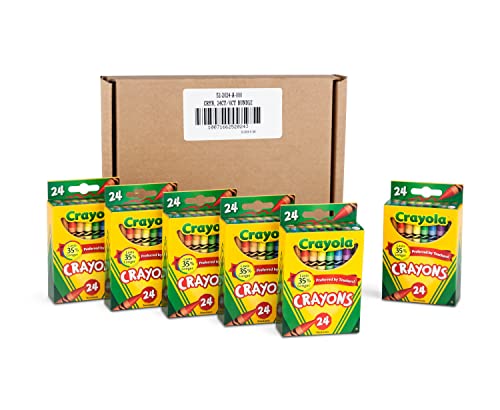 24-count Crayola Crayons, 6 Pack von CRAYOLA