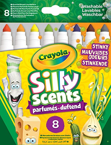 CRAYOLA - 8 Silly Scents Stinkende Filzstifte von CRAYOLA