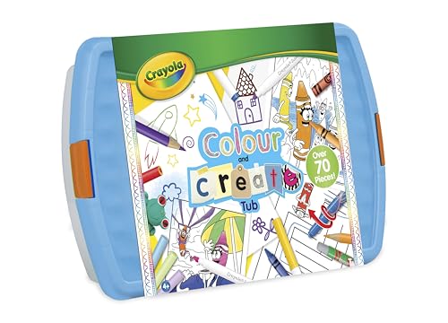 CRAYOLA Farb- und Kreidebehälter – einschließlich Buntstifte, Marker, Bleistifte, Stifte, Kreiden, Malbuch und Aufkleber, Kinderkunst und Handwerk, ideal für Kinder ab 4 Jahren CRAYOLA Farb- und Kreidebehälter – einschließlich Buntstifte, Marker, Bleistifte, Stifte, Kreiden, Malbuch und Aufkleber, Kinderkunst und Handwerk, ideal für Kinder ab 4 Jahren von CRAYOLA