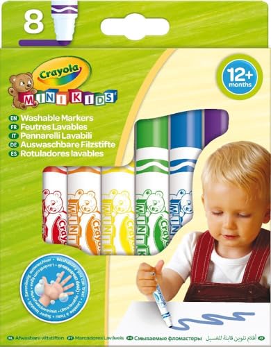 CRAYOLA Mini Kids - 8 Erste Filzstifte von CRAYOLA