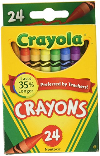 Crayola 24 Count Box of Crayons Non-Toxic Color Coloring School Supplies (6 Packs) by Crayola von CRAYOLA