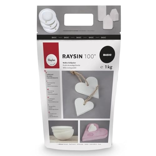 CREATIV DISCOUNT® NEU Gießpulver Raysin 100, weiß, Beutel 1kg von CREATIV DISCOUNT