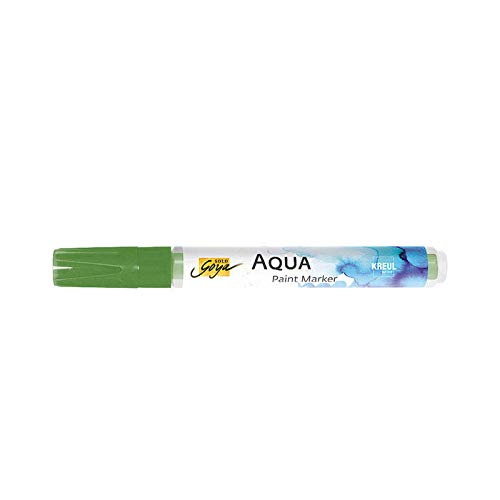 CREATIV DISCOUNT® NEU Solo Goya Aqua Paint Marker, Olivgrün von CREATIV DISCOUNT