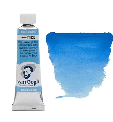 CREATIV DISCOUNT Aquarellfarbe 10ml, Cölinblau Phthalo von CREATIV DISCOUNT