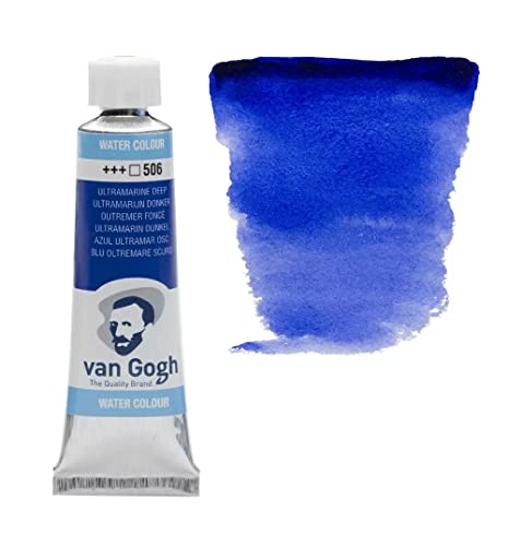 CREATIV DISCOUNT Aquarellfarbe 10ml, Ultramarin Dunkel von CREATIV DISCOUNT