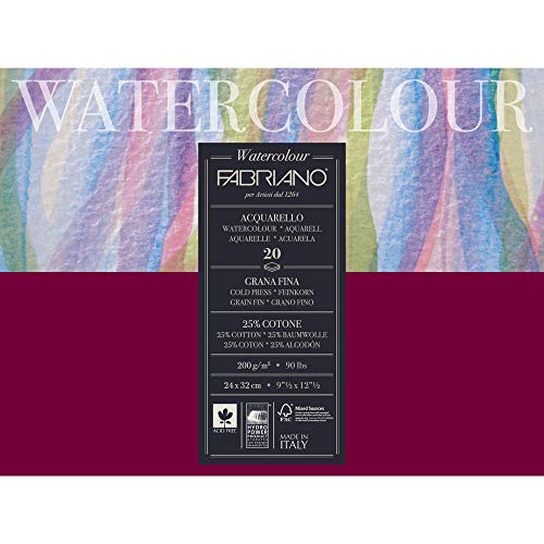 CREATIV DISCOUNT Aquarellkarton 24x32cm 200g/qm 20 Bg. von CREATIV DISCOUNT