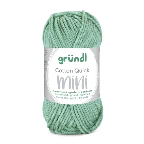 CREATIV DISCOUNT Baumwollgarn/Häkelgarn, Baumwolle-Cotton Mini, 15 g, Apfel von CREATIV DISCOUNT