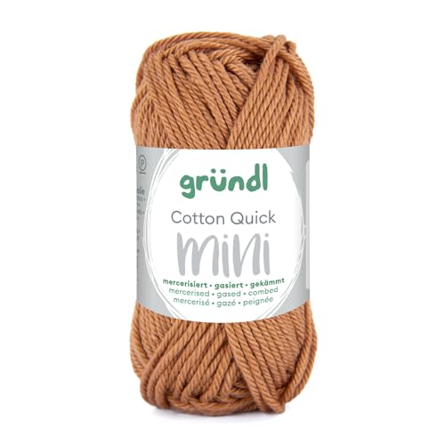 CREATIV DISCOUNT Baumwollgarn/Häkelgarn, Baumwolle-Cotton Mini, 15 g, Curry von CREATIV DISCOUNT