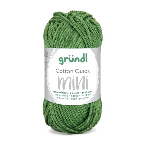 CREATIV DISCOUNT Baumwollgarn/Häkelgarn, Baumwolle-Cotton Mini, 15 g, Farn von CREATIV DISCOUNT