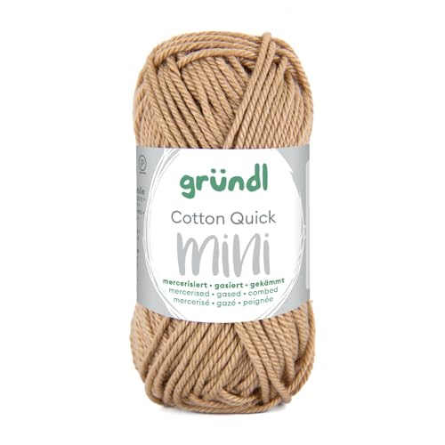 CREATIV DISCOUNT Baumwollgarn/Häkelgarn, Baumwolle-Cotton Mini, 15 g, Messing von CREATIV DISCOUNT