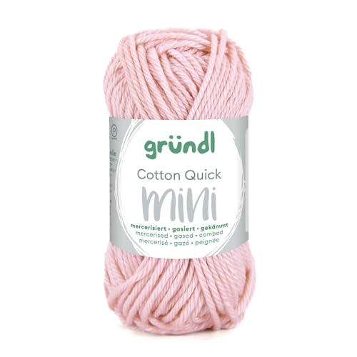 CREATIV DISCOUNT Baumwollgarn/Häkelgarn, Baumwolle-Cotton Mini, 15 g, Nude von CREATIV DISCOUNT