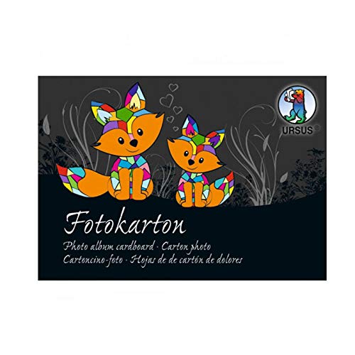 CREATIV DISCOUNT Fotokarton-Block, 60 Blatt in 51 Farben, DIN A6 von CREATIV DISCOUNT