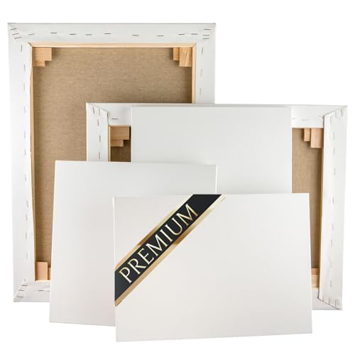 CREATIV DISCOUNT Keilrahmen Künstlerqualität/Premium Leinwand, 400 g/qm, 30x40 cm, 1 Stück von CREATIV DISCOUNT