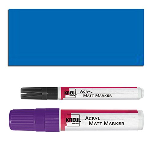 CREATIV DISCOUNT NEU Kreul Acryl Marker Matt Medium 2-4mm Blau von CREATIV DISCOUNT