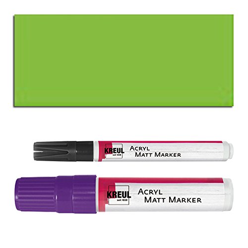 CREATIV DISCOUNT NEU Kreul Acryl Marker Matt Medium 2-4mm Grün von CREATIV DISCOUNT