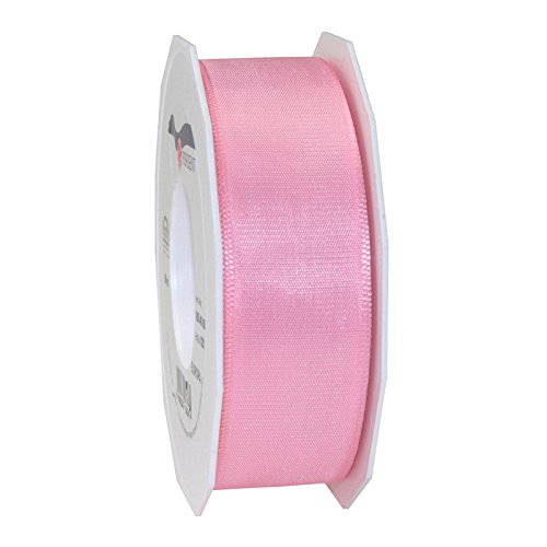 CREATIV DISCOUNT NEU Schleifenband Europa, 40mm x 50m, rosa von CREATIV DISCOUNT