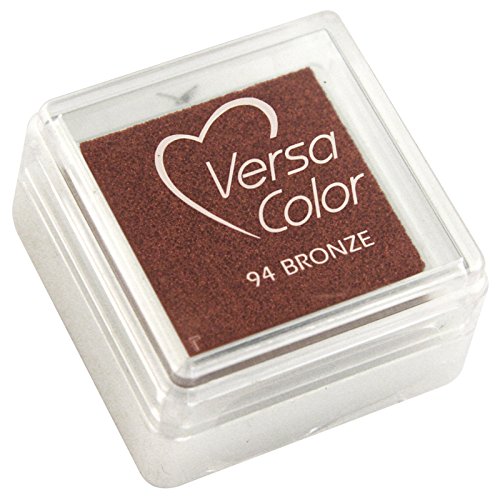 CREATIV DISCOUNT NEU Stempelkissen Versacolor 2,5x2,5cm, Bronze von CREATIV DISCOUNT