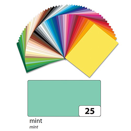 CREATIV DISCOUNT NEU Tonpapier 130g/qm, DIN A3, 50er Pack, Mint von CREATIV DISCOUNT