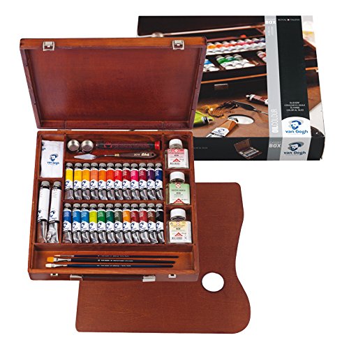 CREATIV DISCOUNT NEU Van Gogh Ölfarbe Malkasten EXPERT 26 Tuben von CREATIV DISCOUNT