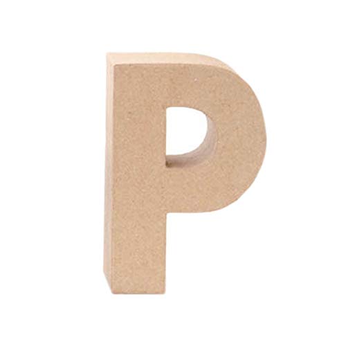 Creative Discount® Papp-Buchstabe P, 17,5x5,5cm von CREATIV DISCOUNT