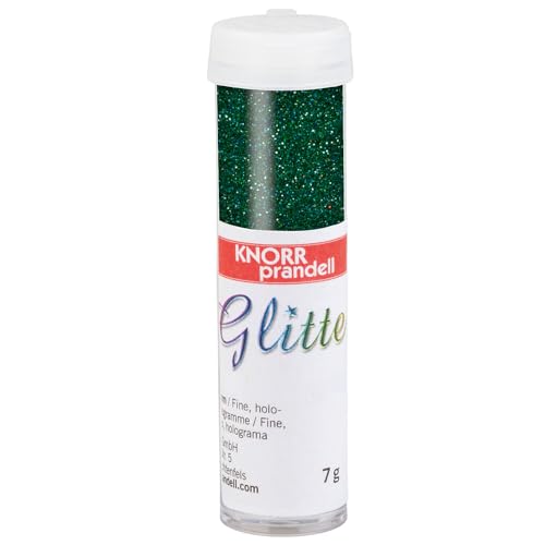 Glitter/Glitzer Hologramm, 7 g, Grün von CREATIV DISCOUNT