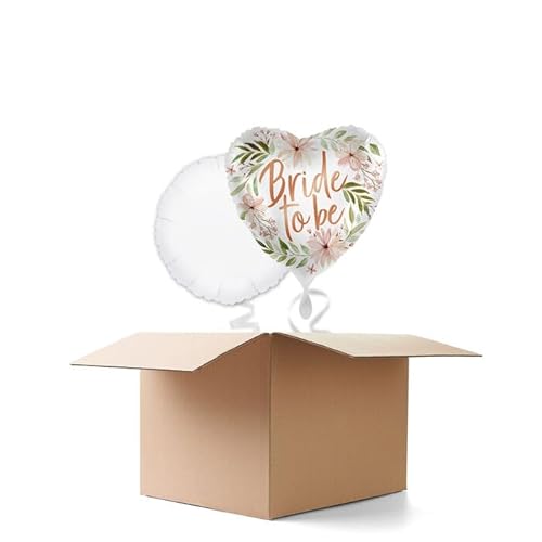 NEU Ballongrüße Bride to be, 2 Ballons von CREATIV DISCOUNT