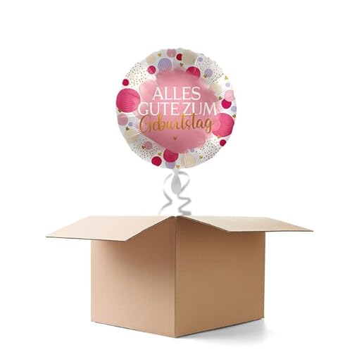 NEU Ballongrüße Sweet Pink Alles Gute zum Geburtstag, 1 Ballon von CREATIV DISCOUNT