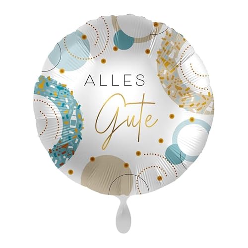 NEU Folienballon - Alles Gute - ca. 45cm Durchmesser von CREATIV DISCOUNT