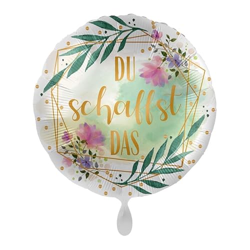 NEU Folienballon - Du schaffst das - ca. 45cm Durchmesser von CREATIV DISCOUNT