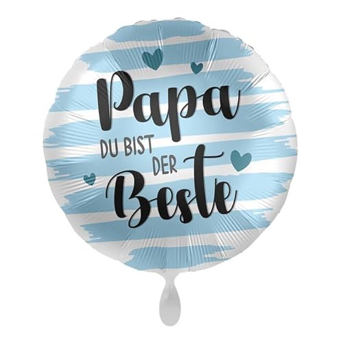 NEU Folienballon - Papa Du bist der Beste - ca. 45cm Durchmesser von CREATIV DISCOUNT