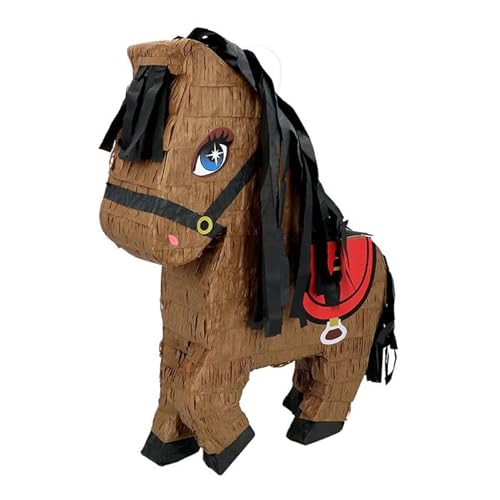 NEU Pinata Pferd für Kindergeburtstage, 45x33x8cm von CREATIV DISCOUNT