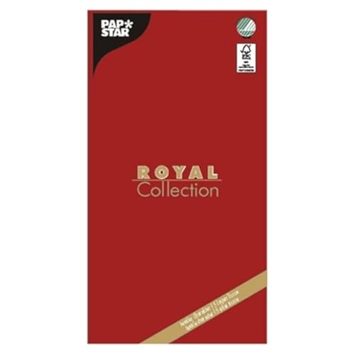 NEU Tissue-Tischdecke Royal Collection, mit Prägung, 120 x 180 cm, Rot von CREATIV DISCOUNT