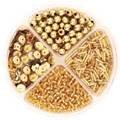 Perlen- - Pailletten-Set, 30g, gold von CREATIVE