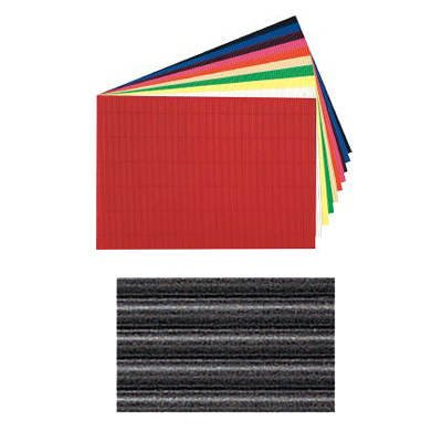 Wellpappe 10er Pack 50x70 cm, Schwarz von CREATIVE