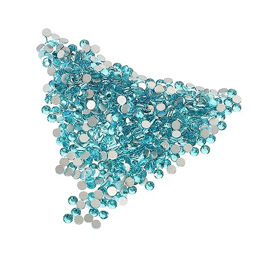 CRILSTYLEO 1 Satz Kristallglasbohrer Nagelbohrer-Kit Flockenperlen Maniküre Charms Nagel-Kits Nagelglitzer mit Strasssteinen edelstein schmucksteine gems DIY zubehör für nagel Nageldekor Blue von CRILSTYLEO