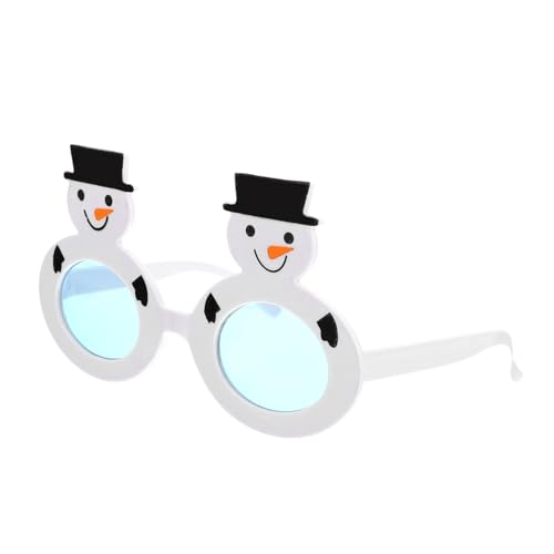 CRILSTYLEO 1 Stk Weihnachts-schneemann-brille Urlaubsparty-brille Weihnachten Weihnachtsbrillengestell Kostümbrille Abschlussball-sonnenbrille Weihnachtsfeier Sonnenbrille Plastik von CRILSTYLEO