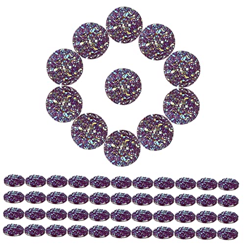 CRILSTYLEO 100 Stück Schmuckzubehör Nagel Strasssteine Strass Patches Strasssteine ​​Für DIY Flatback Strasssteine Edelstein DIY Strassornamente DIY Bastelflicken DIY Zubehör Harz von CRILSTYLEO