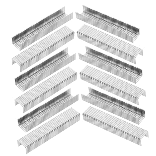 CRILSTYLEO 1000 Stück Code-nagel Schmale Kronenklammern Kleine Heftklammern Für Die Holzbearbeitung Pneumatische Heftklammern Kleine Brad Nägel Schwere Heftklammern Kohlenstoffstahl von CRILSTYLEO