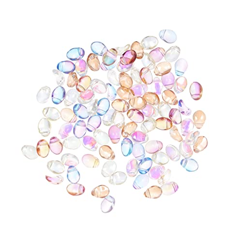 CRILSTYLEO 100St Maniküre DIY Patch Nagelkunstaufkleber Maniküre-Schmuck 3D-Nailart-Patch Scrapbook-Verzierungen schmucksteine gemuse Maniküre- Nail-Art-Patch Glasbohrer von CRILSTYLEO